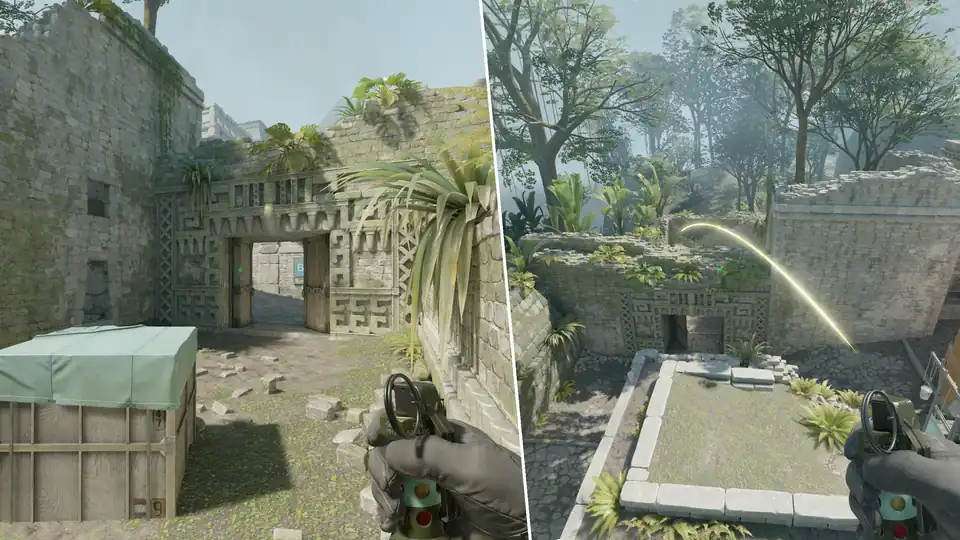 Гайд по утилитам - B Site Flash From Ruins