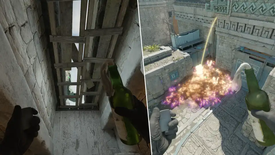 Nades Guide - B Cubby Molotov From House