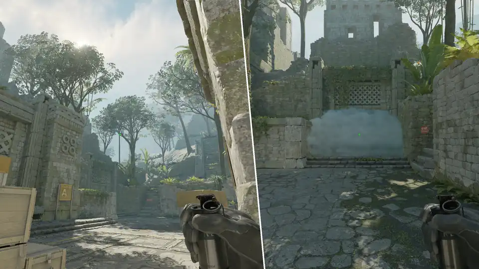Nades Guide - A Main Smoke From Ct Lane