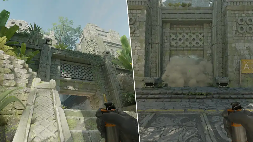 Nades Guide - A Short Ahead Smoke From Split 1