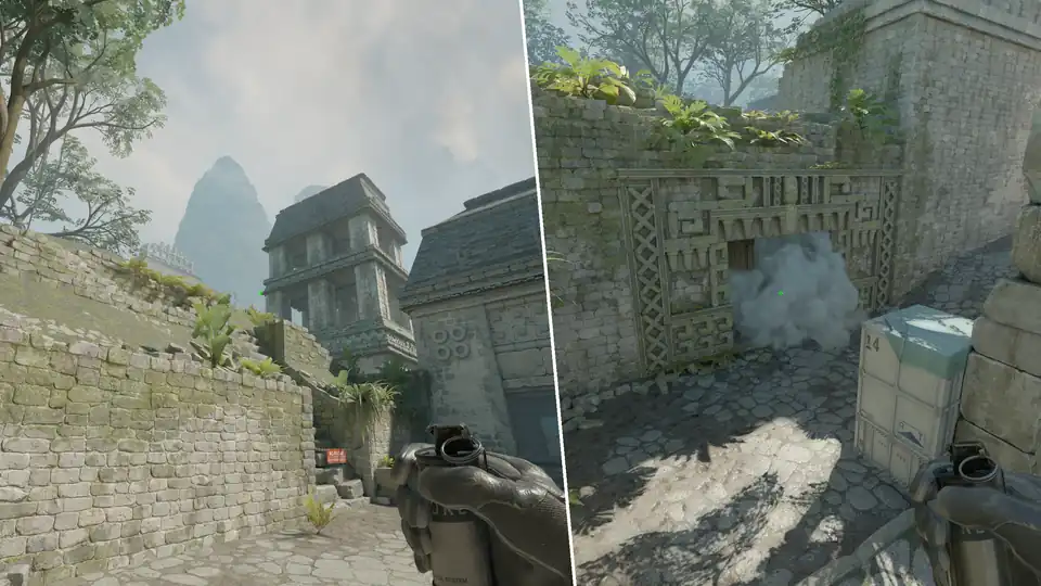 Nades Guide - Doors Smoke From Ct Spawn From F