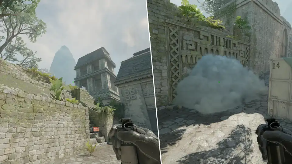 Nades Guide - Doors Smoke From Ct Spawn B