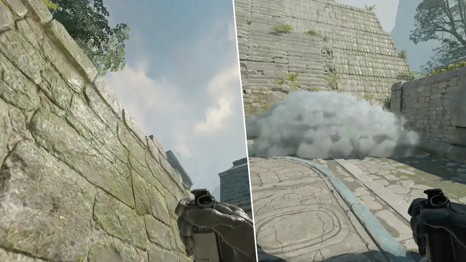 Nades Guide - Ramp Smoke From Ct Spawn