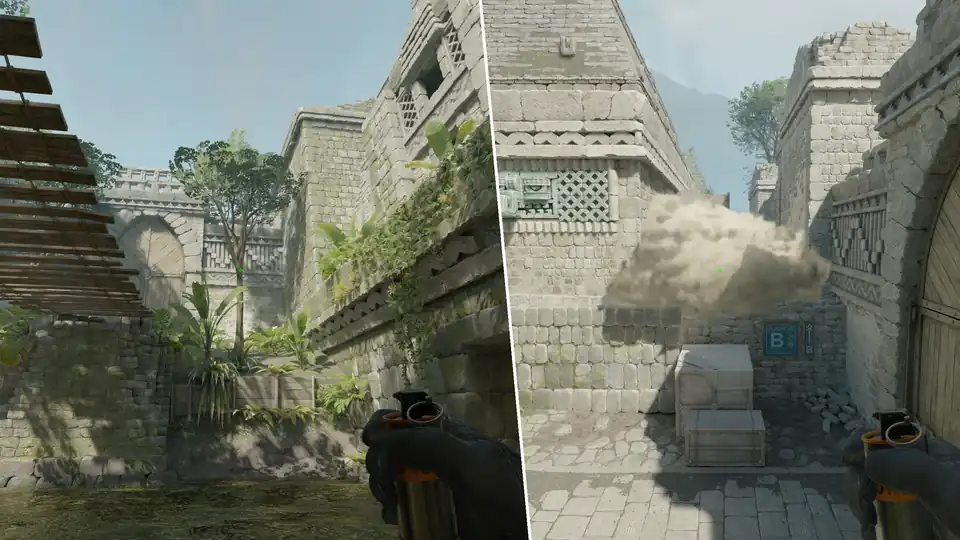 Nades Guide - Window Smoke From T Spawn