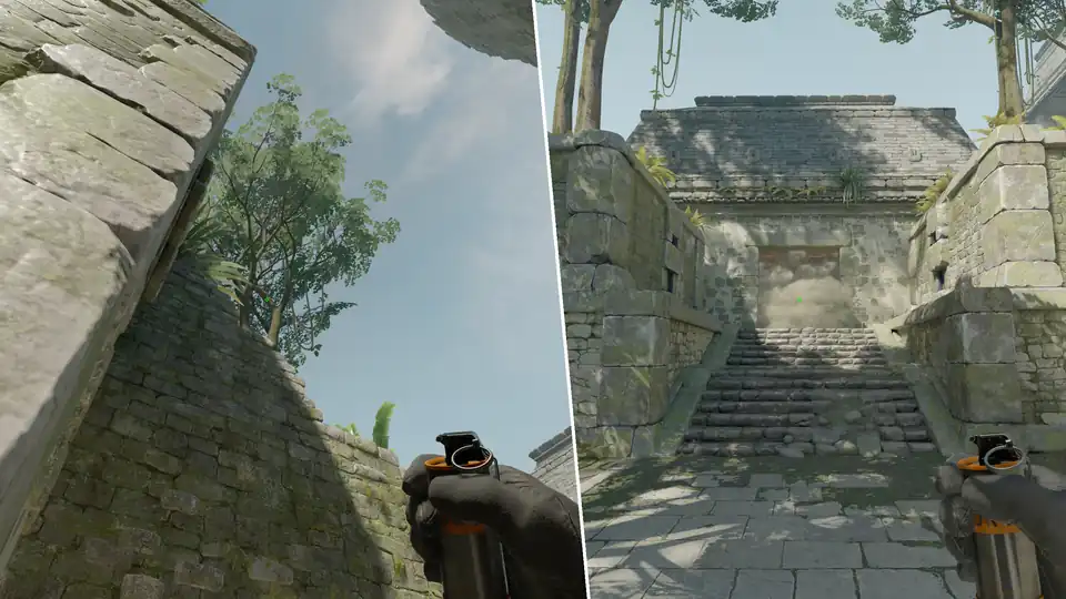 Nades Guide - Snipers Nest Smoke From Elbow 2