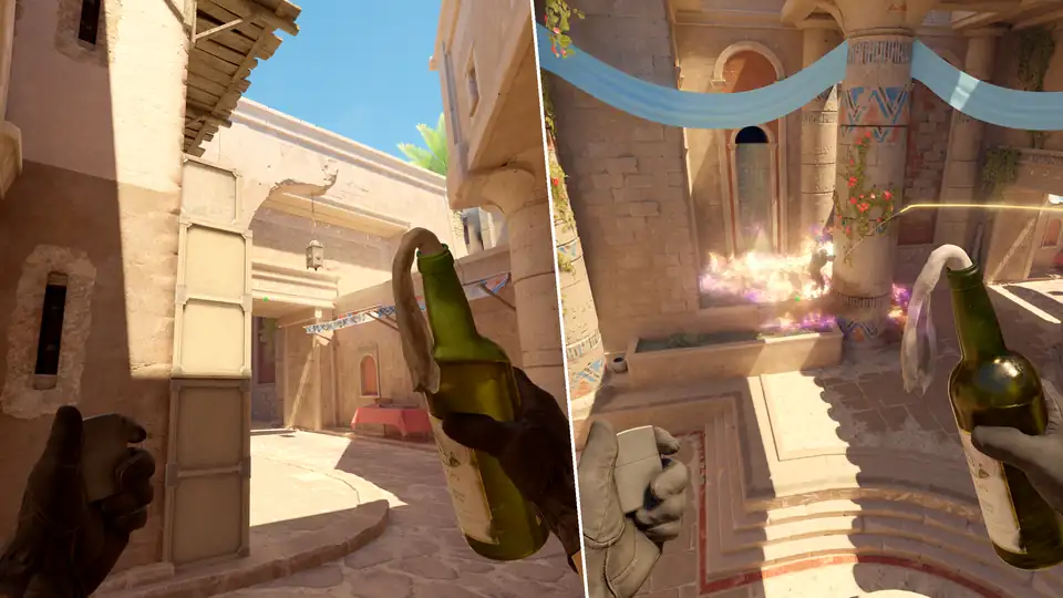 Nades Guide - Fountain Molotov From Main