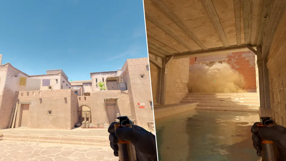 Nades Guide - Ebox Smoke From T Spawn