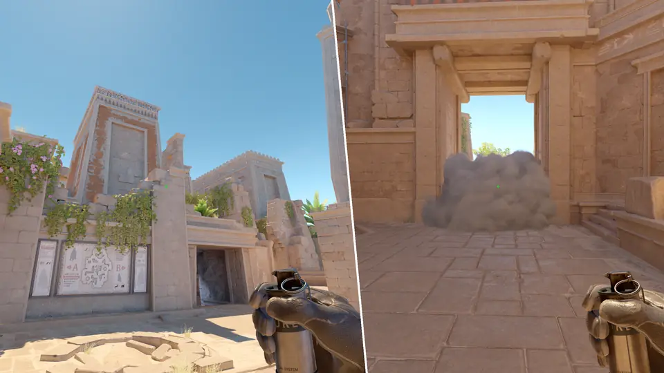 Nades Guide - Gate Smoke From CT- Spawn