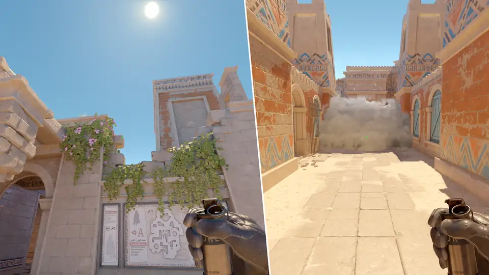 Nades Guide - Top Mid Smoke From CT Spawn3