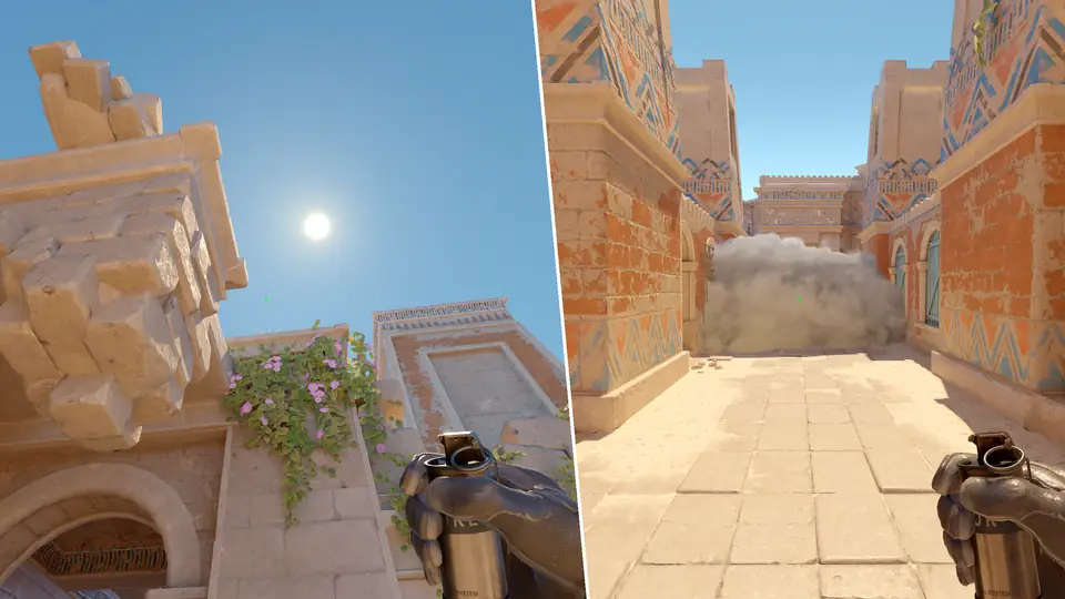 Nades Guide - Top Mid Smoke From CT Spawn5