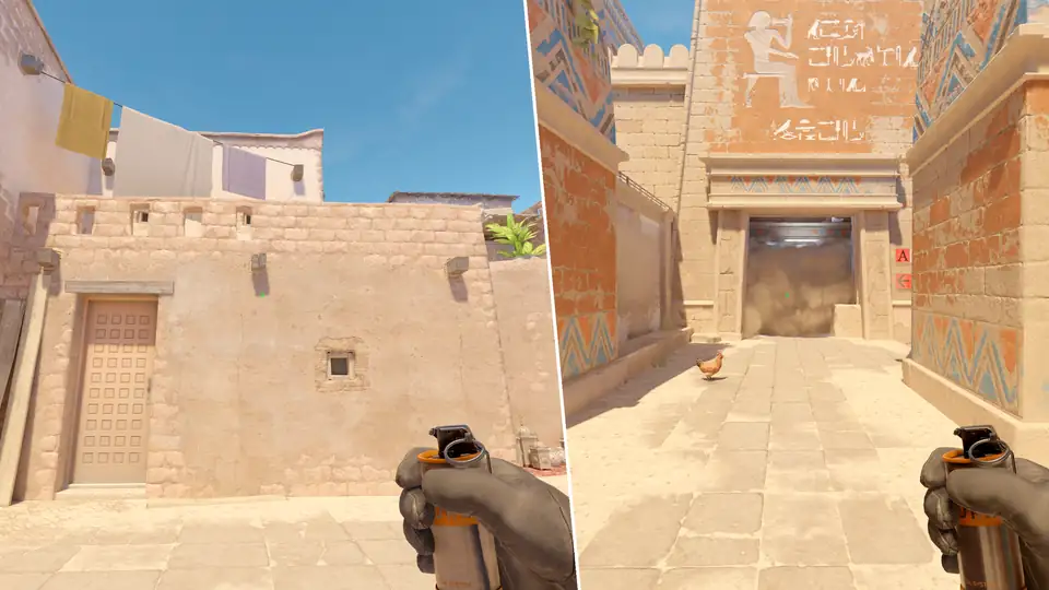 Nades Guide - Window Fast Smoke From T Spawn2