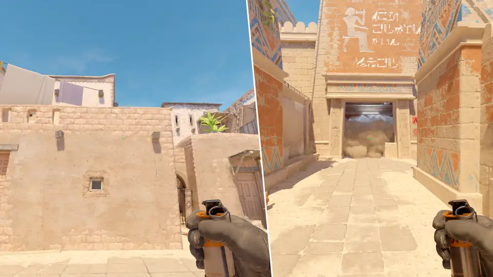 Nades Guide - Window Fast Smoke From T Spawn3