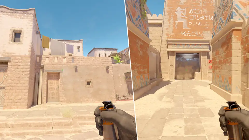 Nades Guide - Window Fast Smoke From T Spawn10