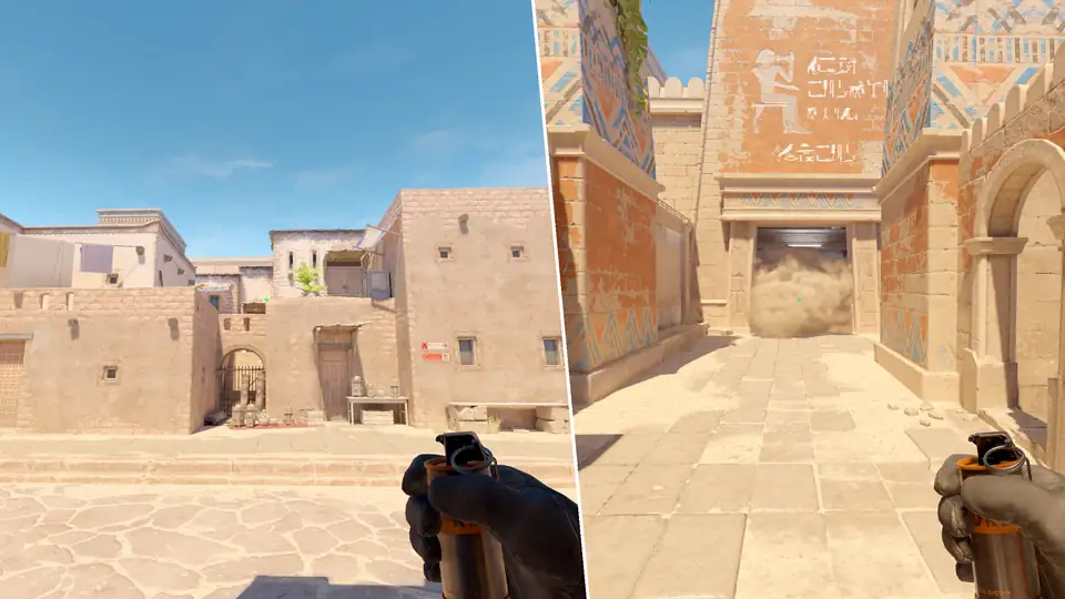 Nades Guide - Window Smoke From T Spawn