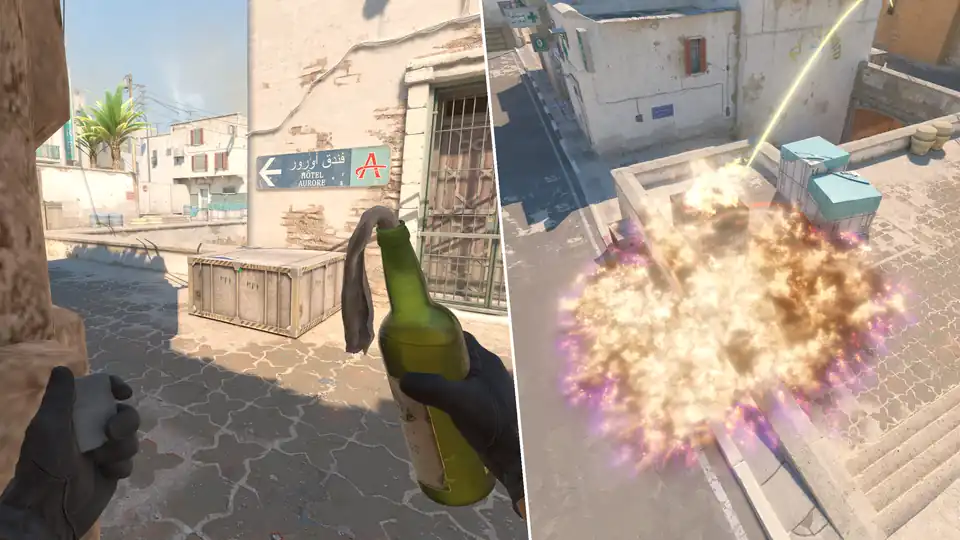 Гайд по утилитам - Default&Ramp Molotov From Short