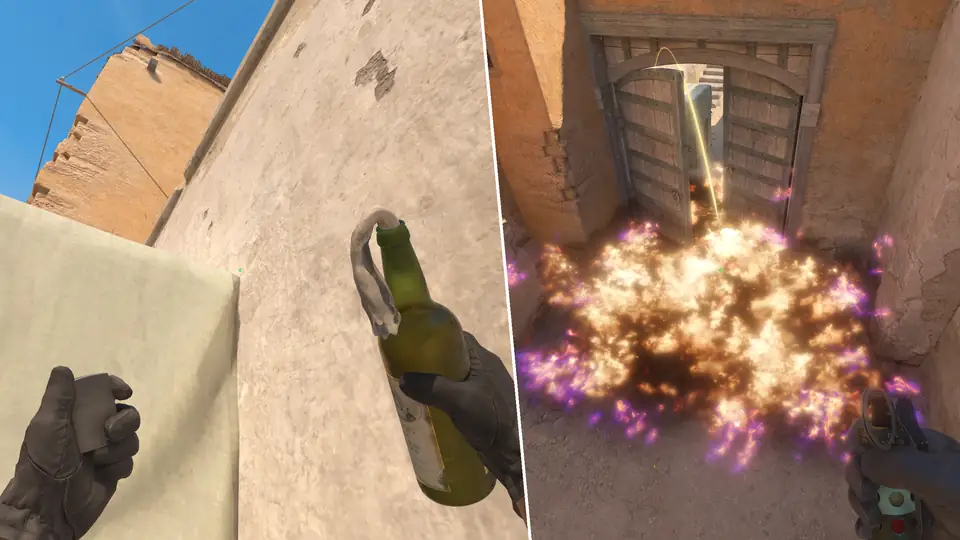 Гайд по утилитам - Molotov to Clear Close Mid Corners