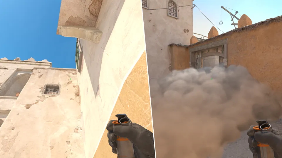B Doors Smoke From Outside Tunnels
