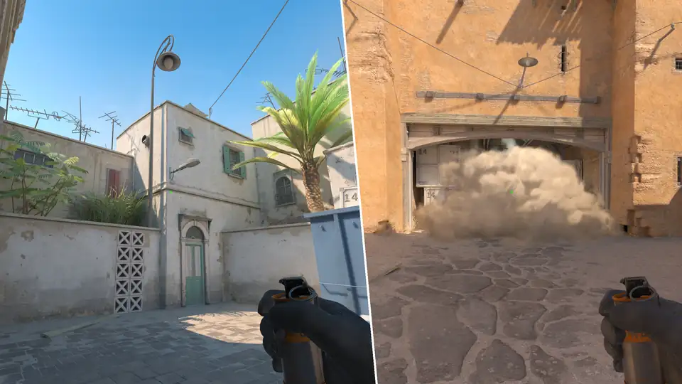 Nades Guide - CT Spawn Smoke From A Site Pit 2