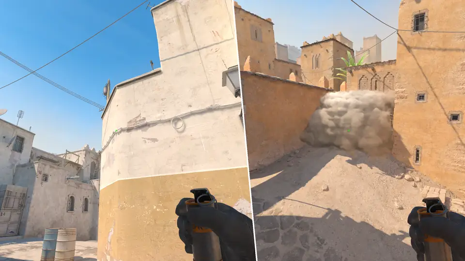 Window Smoke From Top Mid