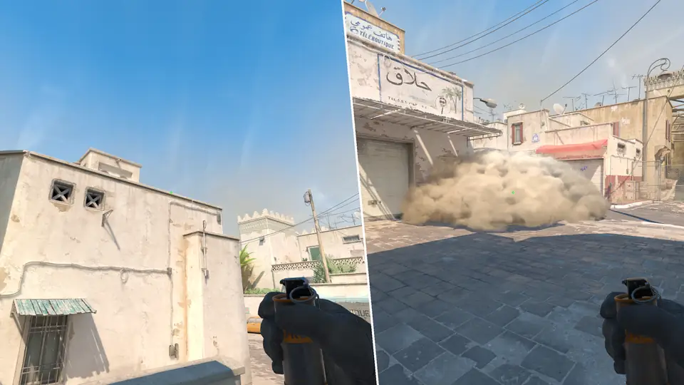 Guia de Granadas - Long take protection smoke  from T spawn1