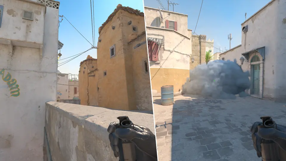 Guia de Granadas - Top Mid Smoke From Short Boost