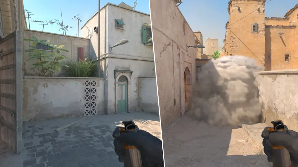 Guia de Granadas - Xbox smoke from long