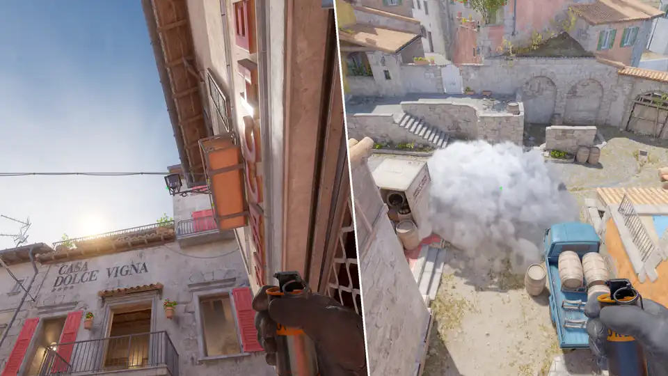 Guia de Granadas - Pit Smoke From Mid