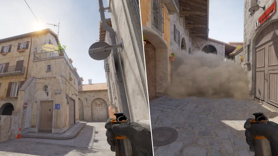 Guia de Granadas - CT & Boost Smoke From Half Wall
