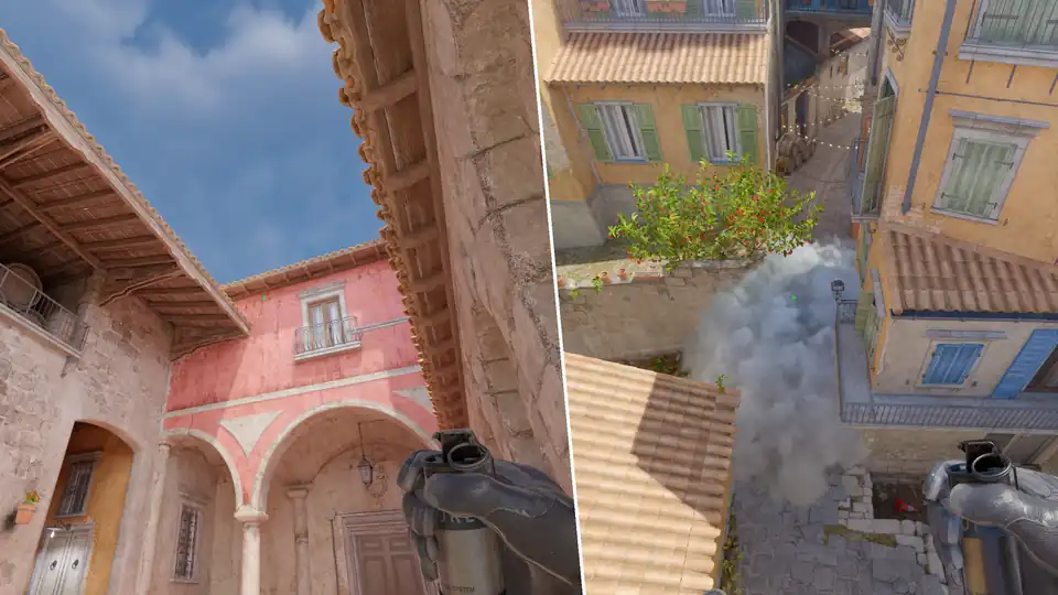 Guia de Granadas - Bottom Mid Smoke From CT Spawn