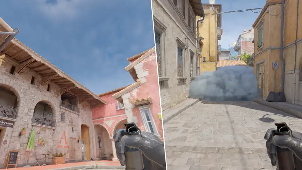 Guia de Granadas - FAZE Mid Smoke From CT Spawn3