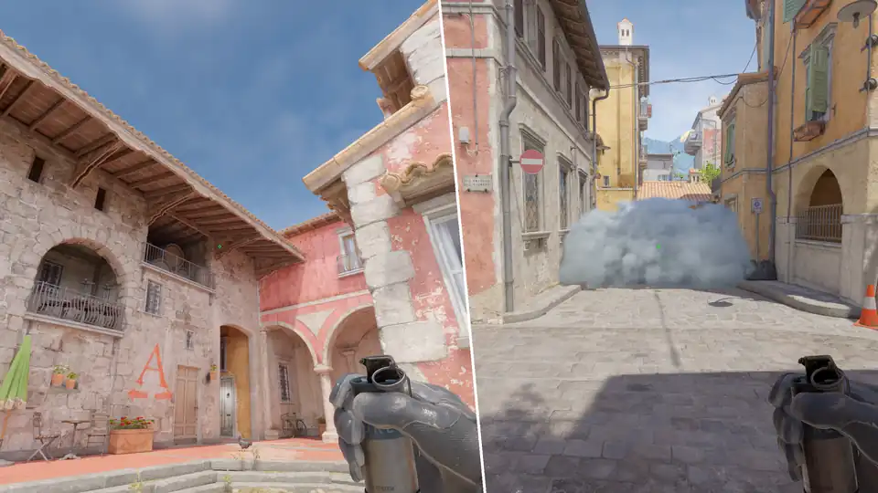 Guia de Granadas - FAZE Mid Smoke From CT Spawn4