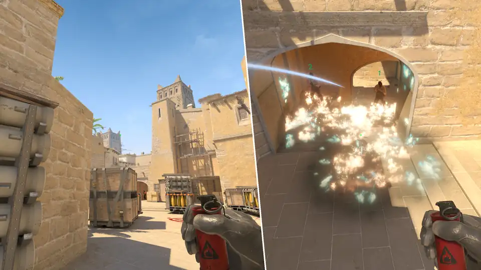 Guia de Granadas - A Ramp Molotov From Ticket Booth