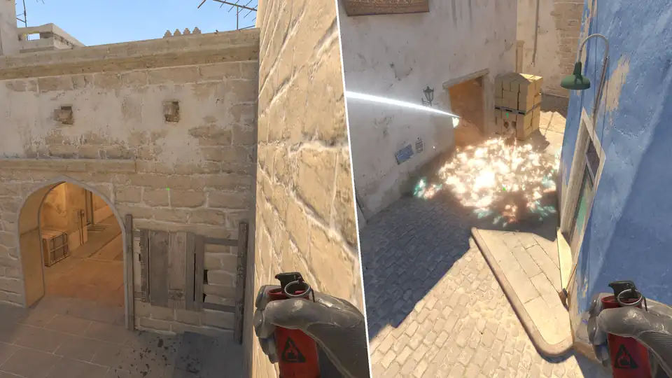 Guia de Utilitários - B Short Molotov From A Stairs