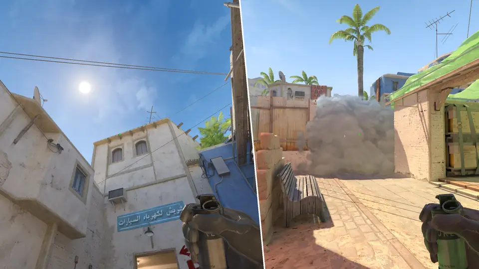 Guia de Granadas - Van Smoke From CT Spawn