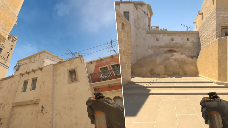 Guia de Granadas - Inside Connector Smoke From TSpawn