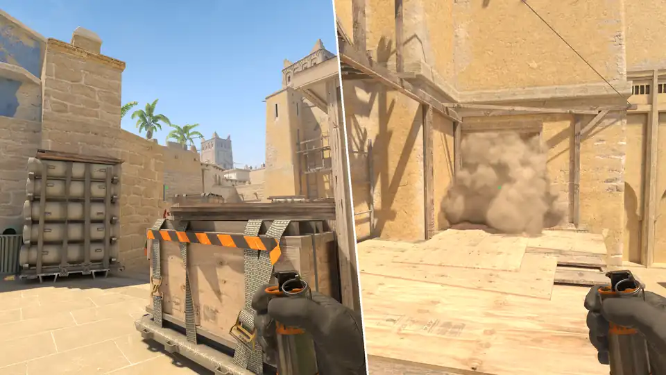 Palace Smoke From Ticket Booth