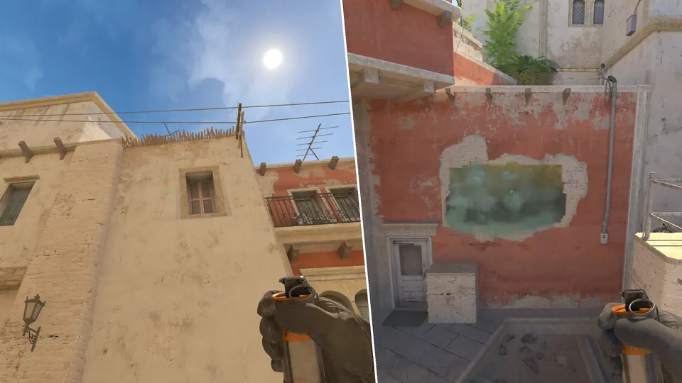 Guia de Granadas - Fast Window Smoke From T Spawn