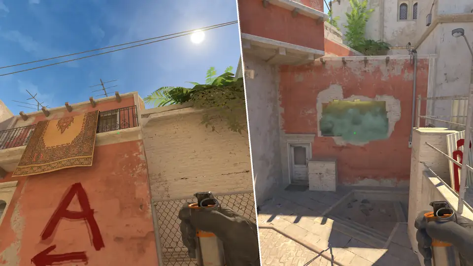 Guia de Granadas - Fast Window Smoke From T Spawn3