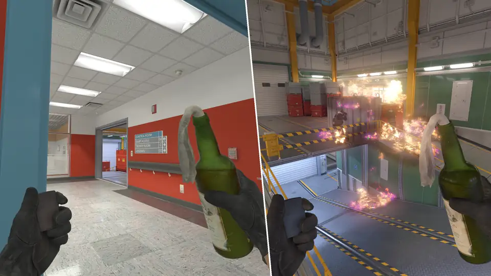 Гайд по утилитам - Ramp Big Box Molotov
