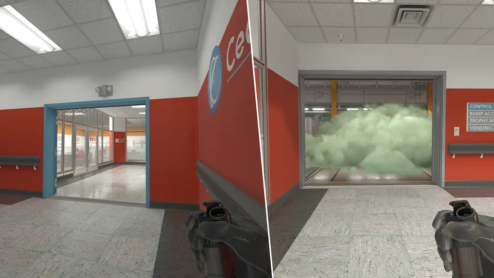Guia de Granadas - Decon Cross Smoke