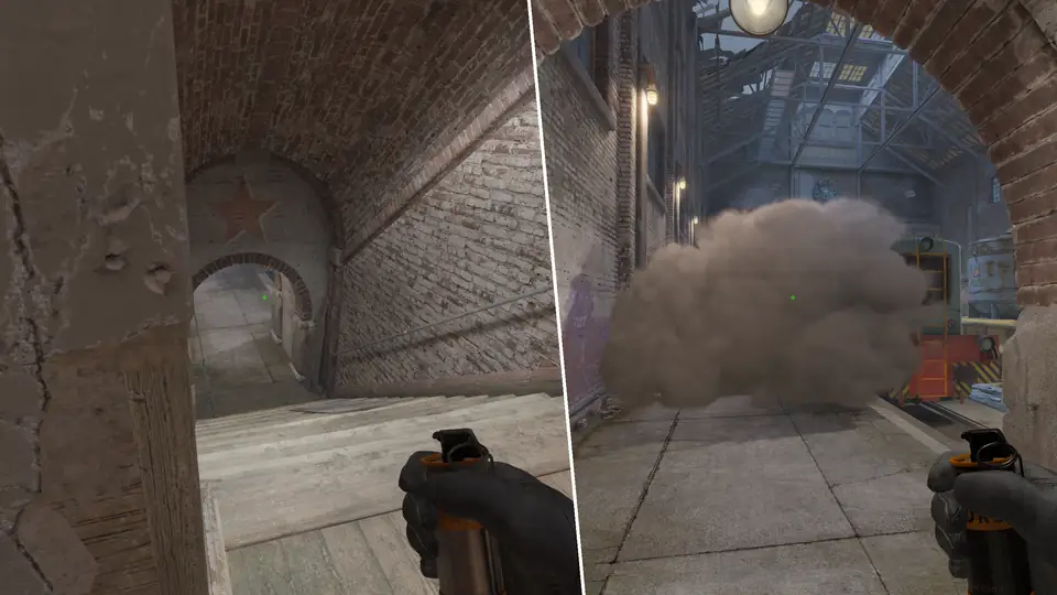 B Sidewalk Smoke From B Ramp