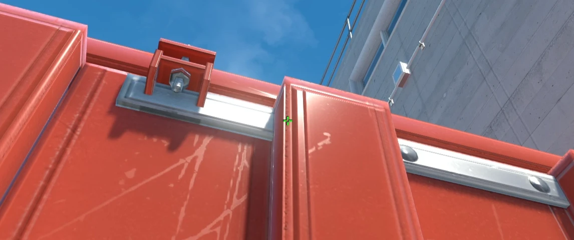 Yard Diagonal Smoke #1 (Close)