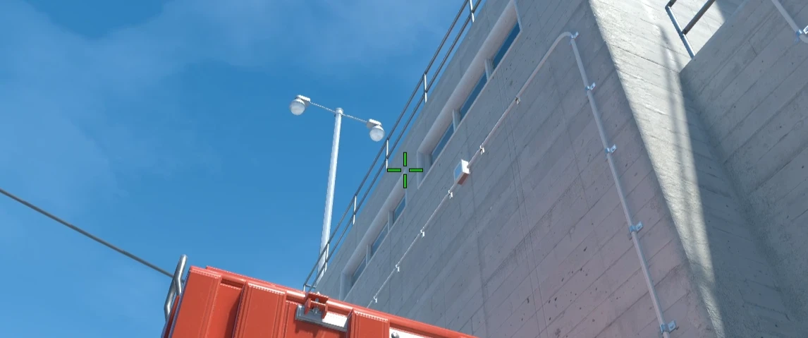 Yard Smoke Wall #2 (Straight - Second)